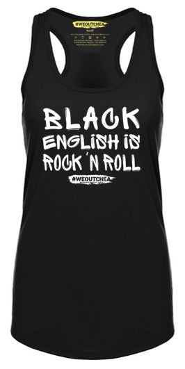 Women's Black Racerback Tank Top (Various Styles)
