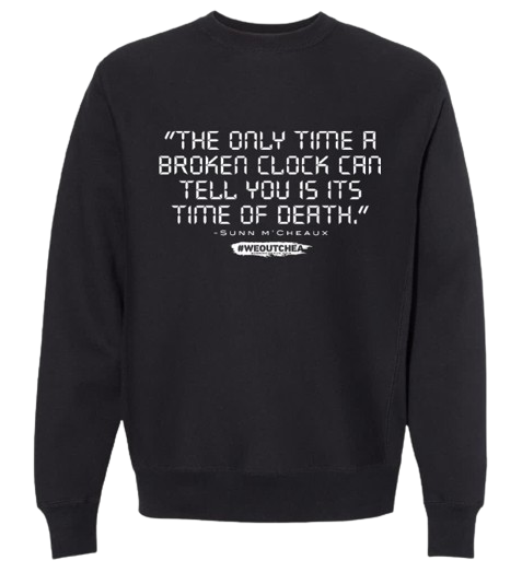 Broken Clock Long Sleeve Sweatshirt