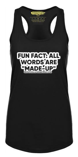 Women's Black Racerback Tank Top (Various Styles)