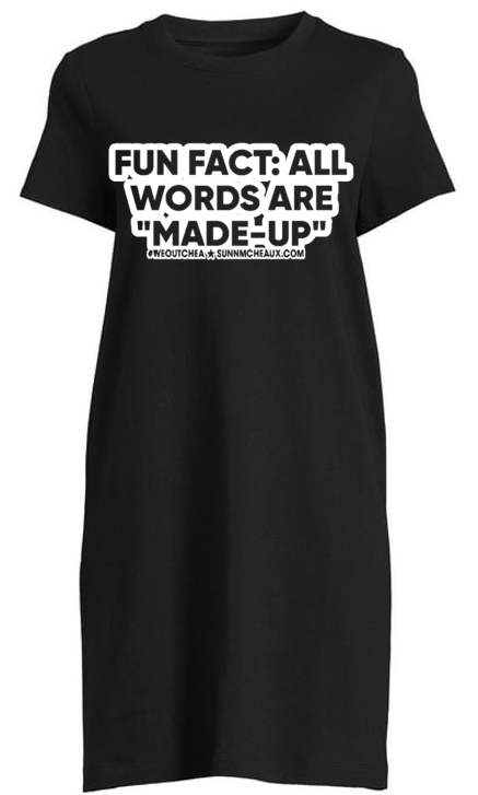 Women's Short Sleeve Black T-Shirt Dress (Various Styles)