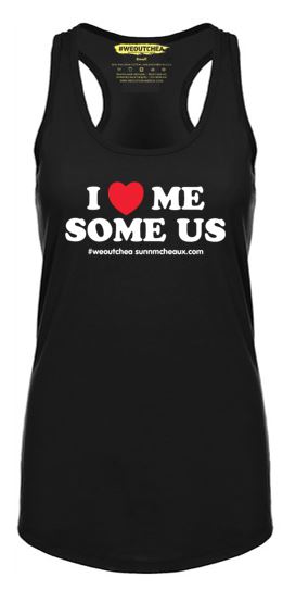 Women's Black Racerback Tank Top (Various Styles)