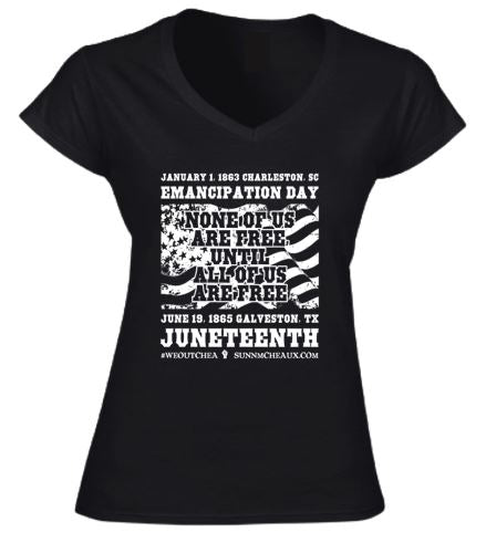 Women's V-Neck Short Sleeve Tees (Various Styles)