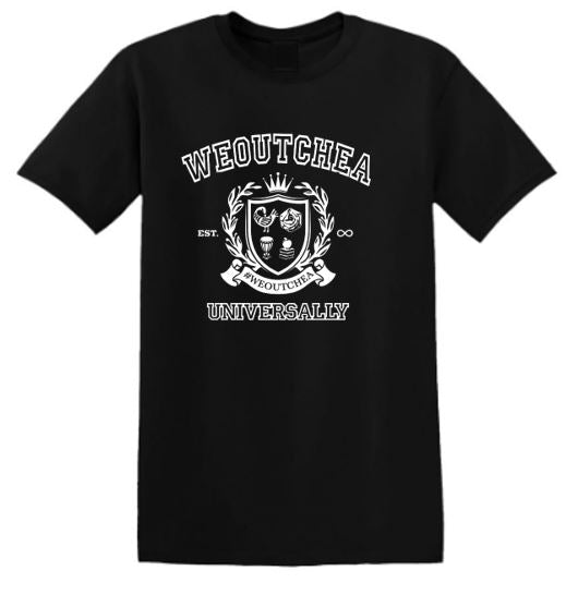 #WEOUTCHEA Universally Crest Short Sleeve Tee