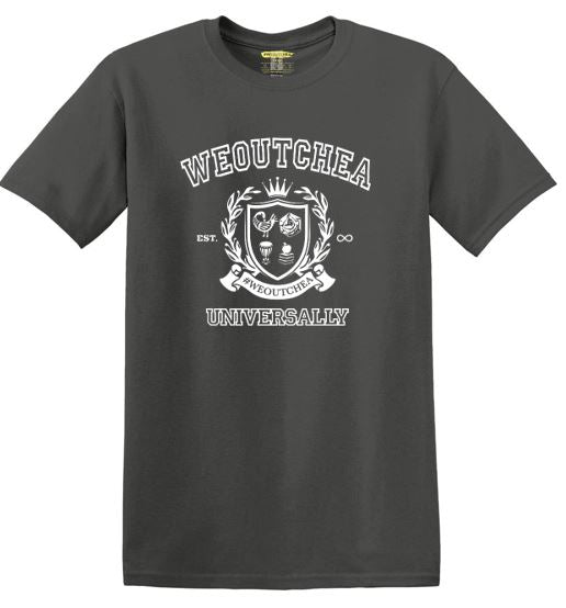 #WEOUTCHEA Universally Crest Short Sleeve Tee