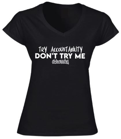 Women's V-Neck Short Sleeve Tees (Various Styles)