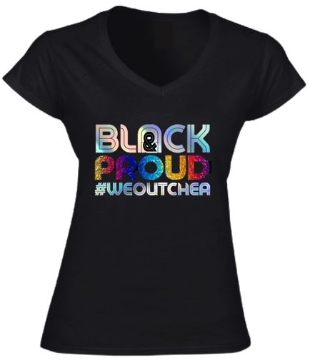 Women's V-Neck Short Sleeve Tees (Various Styles)