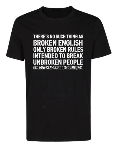 Broken English Short Sleeve Tee