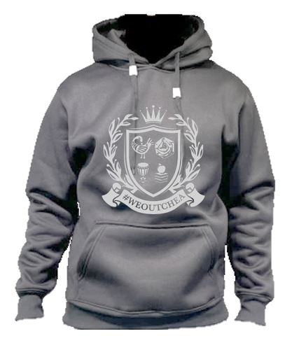 "#WEOUTCHEA" Crest 1 Long Sleeve Fleece Hoodie
