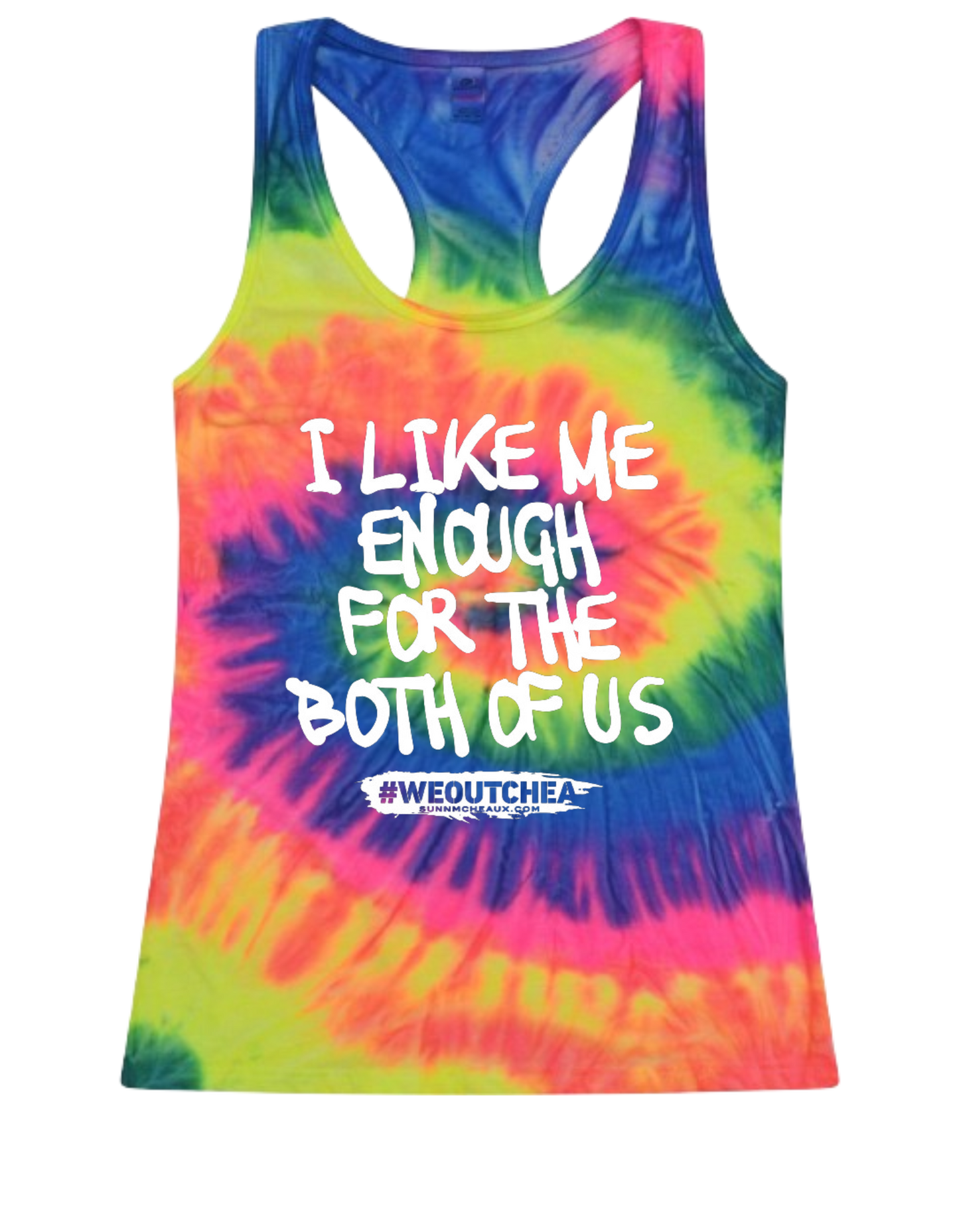 Women's "I Like Me Enough" Racerback Tank Top