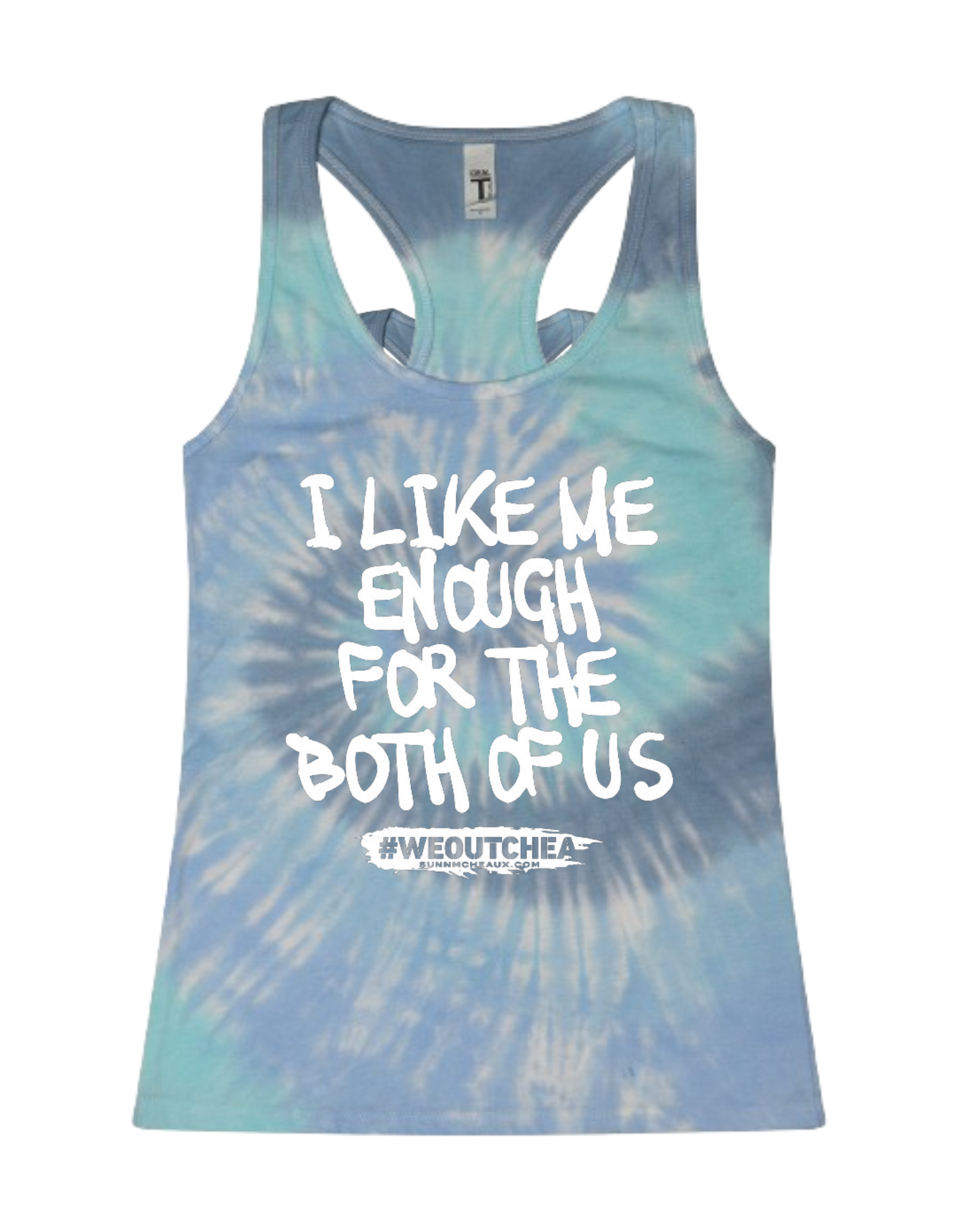 Women's "I Like Me Enough" Racerback Tank Top