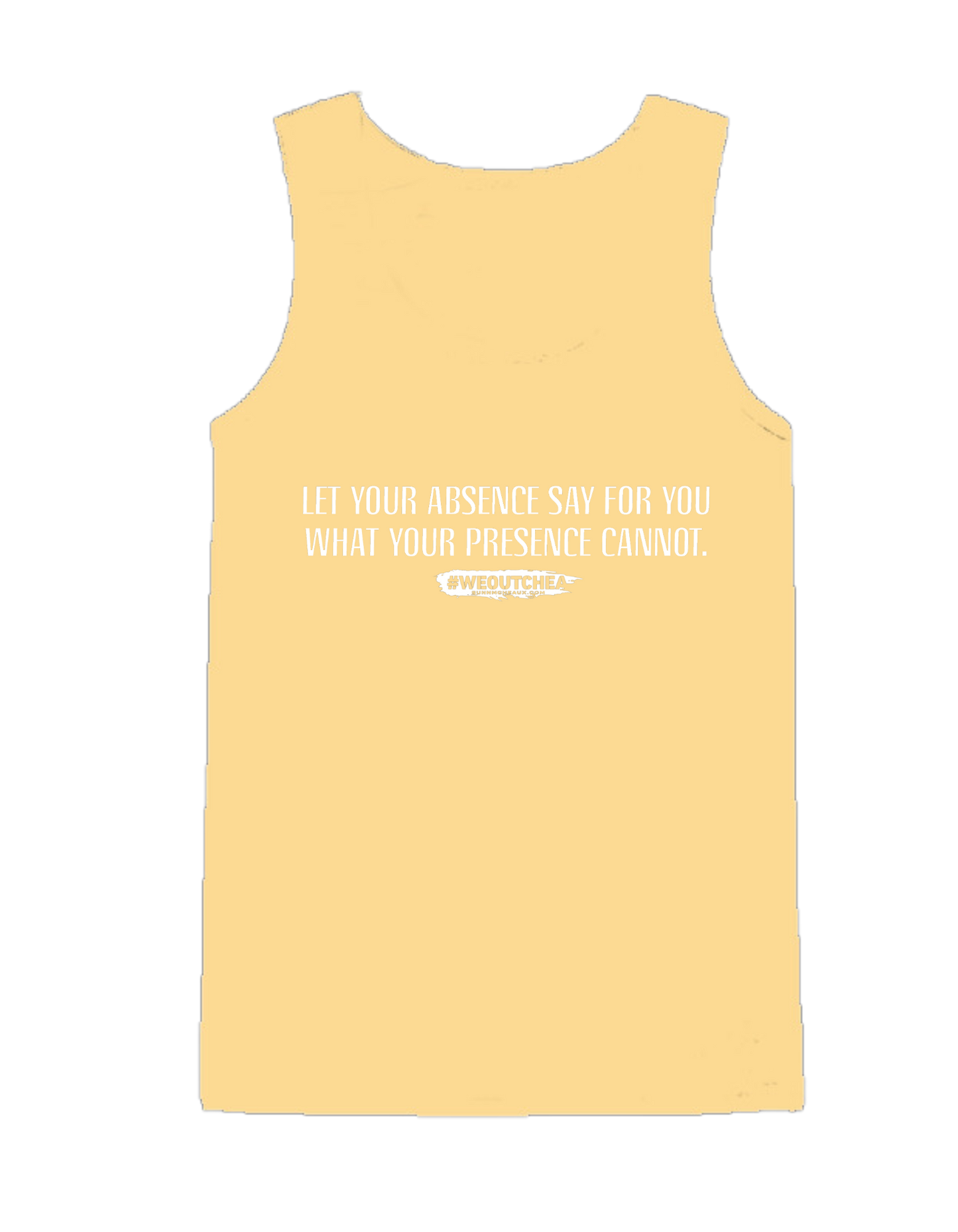 Men's "Absence..." Tank Top