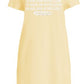 NEW Women's Short Sleeve Cream T-Shirt Dress (Various Styles)