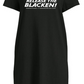NEW Women's Short Sleeve Black T-Shirt Dress (Various Styles)