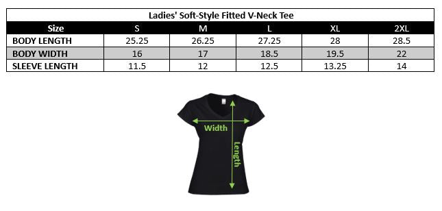 Women's V-Neck Short Sleeve Tees (Various Styles)