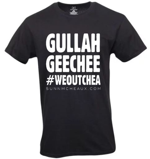 Gullah Geechee #WEOUTCHEA Short Sleeve Tee – A&K Apparel and Accessories