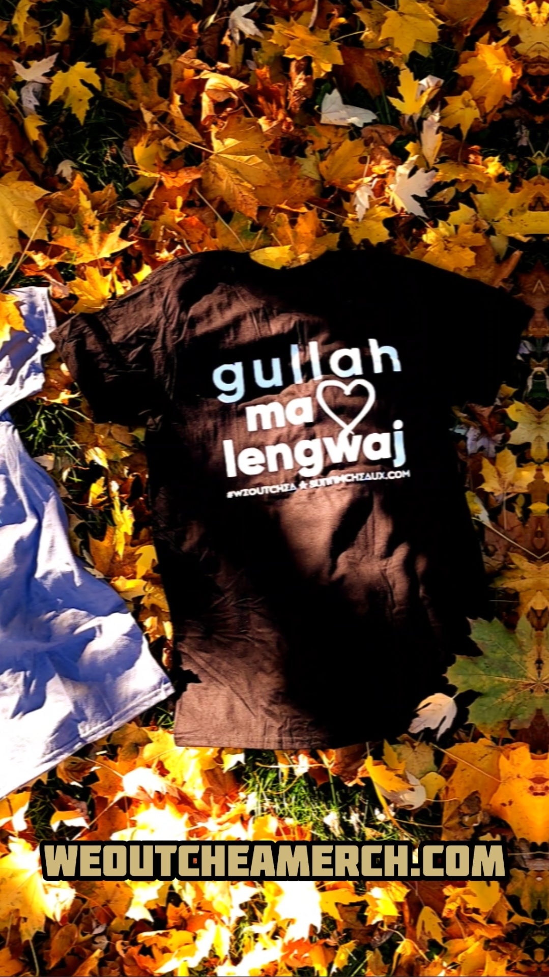 "Gullah Ma Love Lengwaj" Short Sleeve Tee